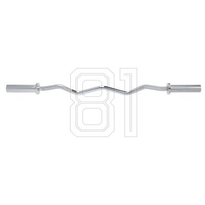 31. Olympic bar 120cm with clamps lock jaw blac GOL160