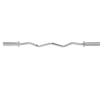31. Olympic bar 120cm with lock jaw clamps black GOL160 