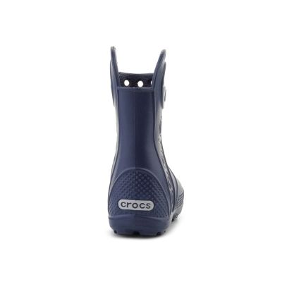 5. CROCS HANDLE IT RAIN BOOT KIDS T NAVY 211056-410