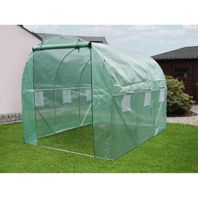 8. FOIL COVER FOR GARDEN TUNNEL GREENHOUSE 200x300x200CM GREEN