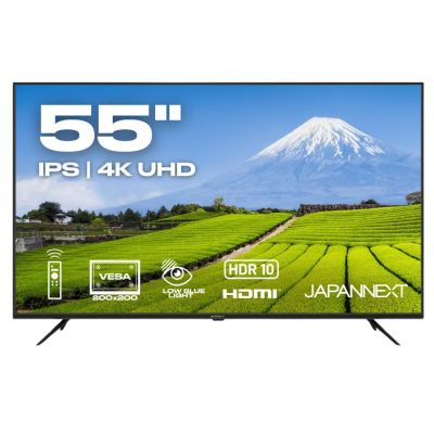 2. JAPANNEXT monitor 139.7cm 16:9 3x HDMI UHD JN-IPS550UHD60F