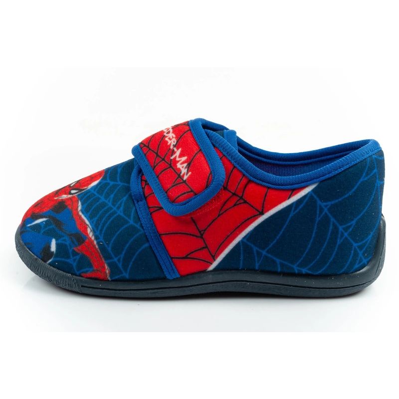 2. Leomil children's shoes Spiderman slippers with Velcro for kindergarten