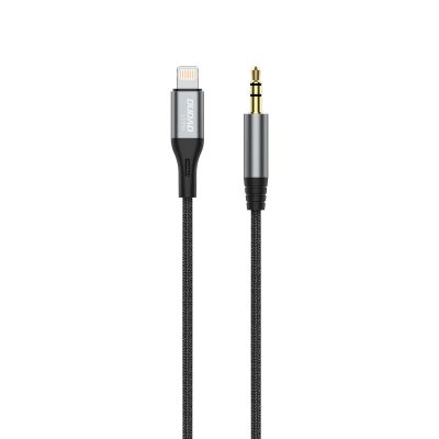 2. Dudao audio cable Lightning - mini jack 3.5mm 1m gray (L11PRO)