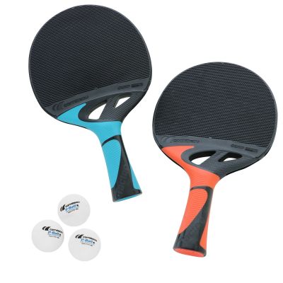 7. Cornilleau Tacteo Duo Outdoor 455350 Table Tennis Set