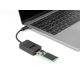3. DeLOCK Multifunctional M.2 NVMe PCIe or SATA SSD Converter with USB Type-C 10 Gbps