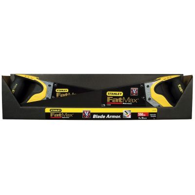 5. Stanley 2-20-529 Hand Saw 50 cm Black, Yellow