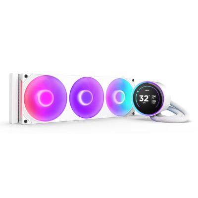 NZXT WATER COOLER KRAKEN ELITE 360 RGB 2203-12J all-in-one 12cm White 1pc.