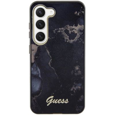 3. Guess GUHCS23SHTMRSK S23 S911 black/black hardcase Golden Marble Collection