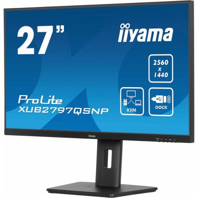 6. iiyama ProLite XUB2797QSNP-B1 monitor 27" 2560 x 1440 px Wide Quad HD LED Black