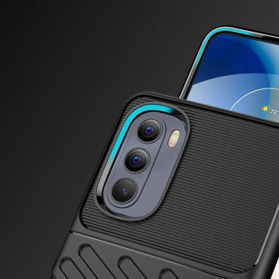 4. Thunder Case flexible armored cover for Motorola Moto G Stylus 2022 black