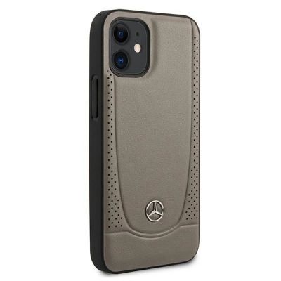 4. Mercedes Urban Line Case for iPhone 12 mini - Brown