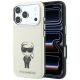2. Karl Lagerfeld Smooth Ikonik Sketch MagSafe Case for iPhone 18 Pro / 17 Pro - Beige
