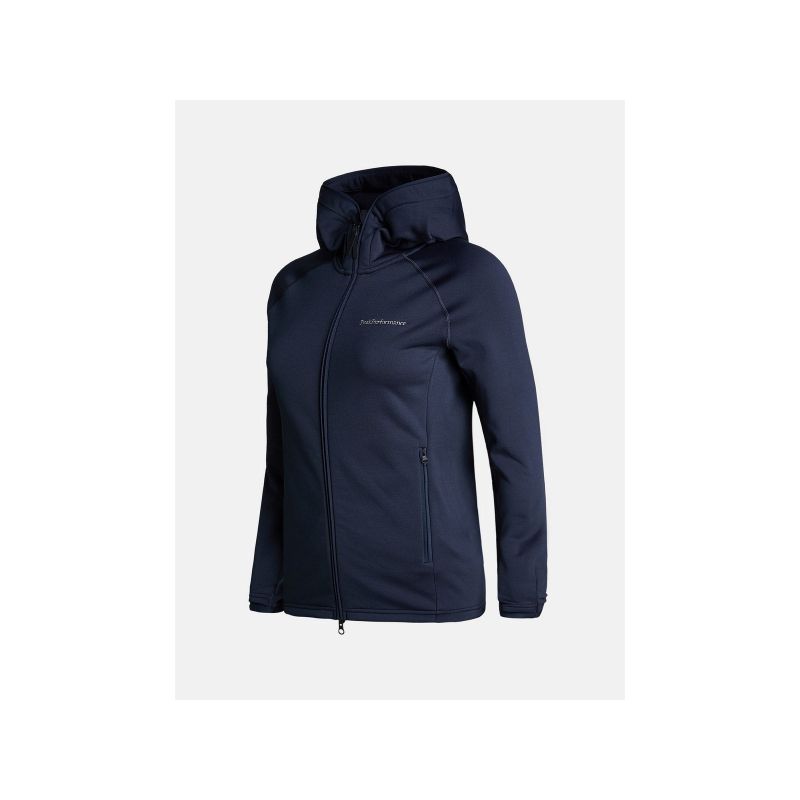 8. Peak Performance W Chill Light Zip Hoodie - Navy