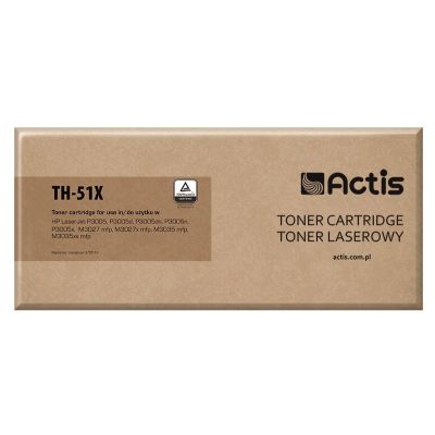 Actis TH-51X Toner (replaces HP 51X Q7551X; Standard; 13,000 pages; Black)