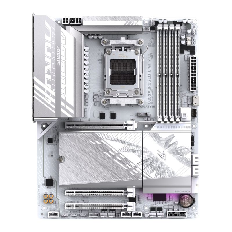 2. Gigabyte B850 AORUS ELITE WF7 ICE Motherboard