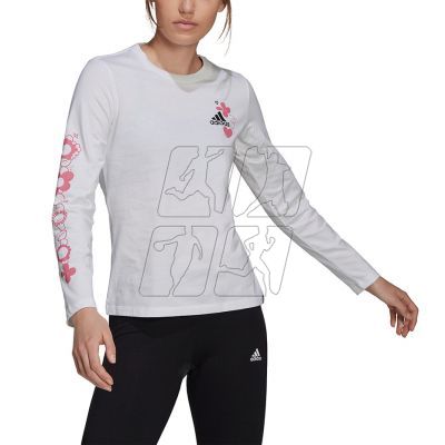 5. T-shirt adidas Floral Long Sleeve W H14699