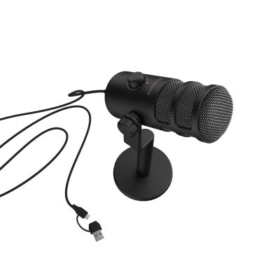 8. GENESIS Radium 350D Black Microphone for Computer