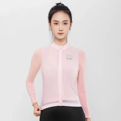 8. Rockbros TLMJ003 ROAD TO SKY women's cycling vest lightweight breathable L - pink