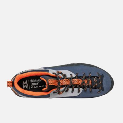 5. Garmont Dragontail Mnt Evo GTX Approach Shoes - Insigna Blue/Frost Grey