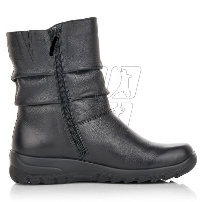 10. Waterproof leather boots insulated with wool Rieker TEX W RKR617