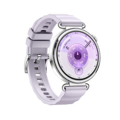 3. Huawei WATCH GT 6 41mm Smart Watch GPS (Satellite) 1.32 inch AMOLED Waterproof Purple