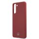 6. Mercedes Silicone Line Case for Samsung Galaxy S21+ - Red