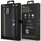 8. BMW Perforated Tricolor Line case for iPhone 15 Plus / 14 Plus - black
