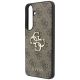 6. Guess Leather 4G Metal Logo Case for Samsung Galaxy S26 FE - Brown