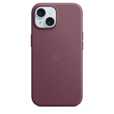2. Case with MagSafe Apple iPhone 15 Feingewebe Case Mullberry