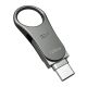 6. Pendrive Silicon Power Mobile C80 128GB Dual USB 3.1/Type-C Silver (SP128GBUC3C80V1S)