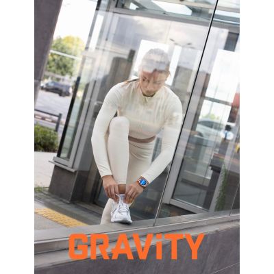 13. Smartwatch Gravity Rose Gold Strap and Bracelet GT5-8