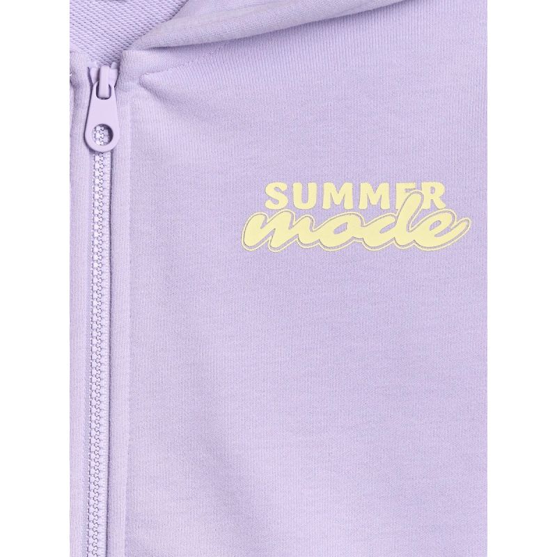 9. Girls' loose sweatshirt with hood 4F 4FJRSS26TSWSF2936-52S