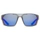4. Uvex sportstyle 233 P Multisports Glasses Unisex Full Rim Grey