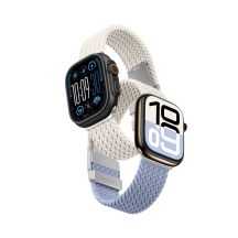 Set of 2 AmazingThing Blend Band for Apple Watch 45/46/49mm - Space Blue/Stellar