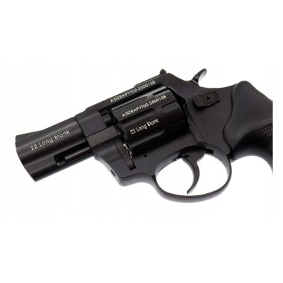 6. ZORAKI R1-K6L BAS blank alarm and signal revolver, 2.5" barrel, .22 Long Blank, black (R1256BMP-BAS)