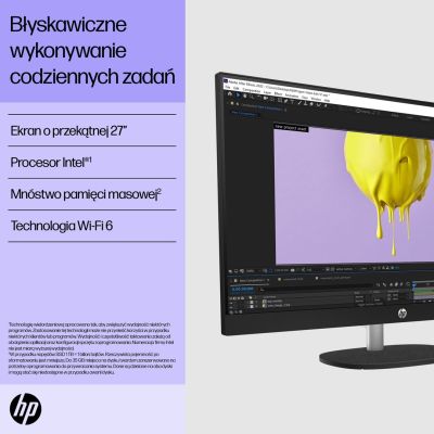 9. HP AiO 27-cr0224nw i5-1335U 27.0"FHD IPS 300nits AG 16GB DDR4 3200 SSD512 Iris Xe Graphics LAN Cam1080p+IR NoOS Shell White Shell White 2Y