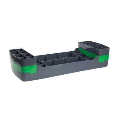 35. Aerobics step HMS AS003 green/gray
