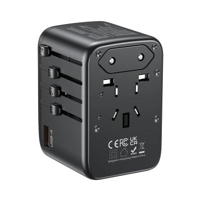 6. UNITEK TRAVEL CHARGER EU/US/UK/AUS GAN PD 65W