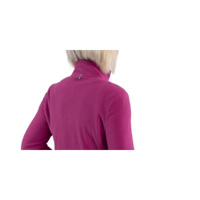 6. Women’s Viking Tesero Lady Pink Fleece Jacket, Full-Zip Trekking (740/24/5658/4600)