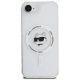 3. Karl Lagerfeld IML Metal Choupette Head MagSafe iPhone 16e Case - White