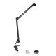7. BOYA BY-BA20 adjustable desk microphone arm with basket - black