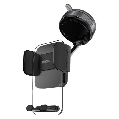 3. Dudao F24PLUS Car Holder with Suction Cup for Dashboard - Black
