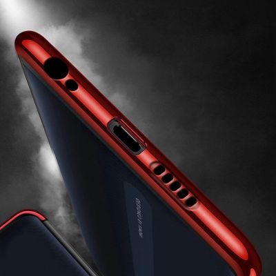 5. Clear Color Case Gel TPU Electroplating frame Cover for Xiaomi Redmi 8A black