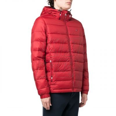 2. Tommy Hilfiger Quilted Hooded Jacket M MW0MW29007