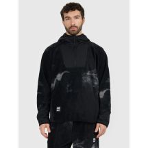 Men's 4F Warm loose fleece with hood 4F 4FRAW25TFLEM462-20A