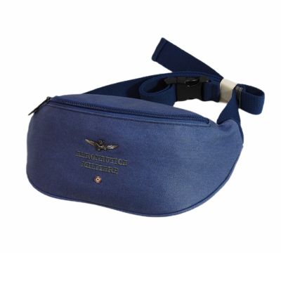 Aeronautica Militare waist bag blue - AM-330-NAVY