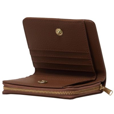 3. Herschel Georgia Vegan Leather Wallet 11171-03272 Brown One size