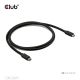 8. CLUB3D CAC-2501 Thunderbolt Cable 1m 120 Gbit/s Black