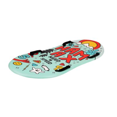 2. Hamax Twin Tip Surfer Graffiti Mountain snow slider mint 550072