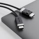 4. ALOGIC FUDPHD2-SGR 2m DisplayPort HDMI Cable Adapter Black, Gray
